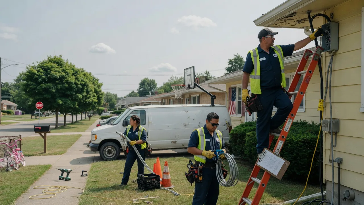 Licensed Electrician in Oxly, MO near me